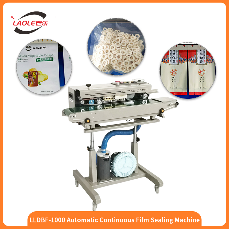 Multi Continuous Vertical Alu Foil Plastic Sachet Pouch Heat Band Sealing Machine