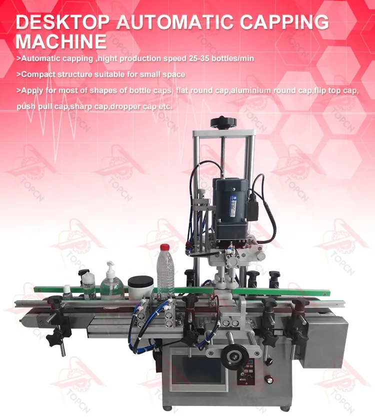 Desktop Automatic Capping Machine