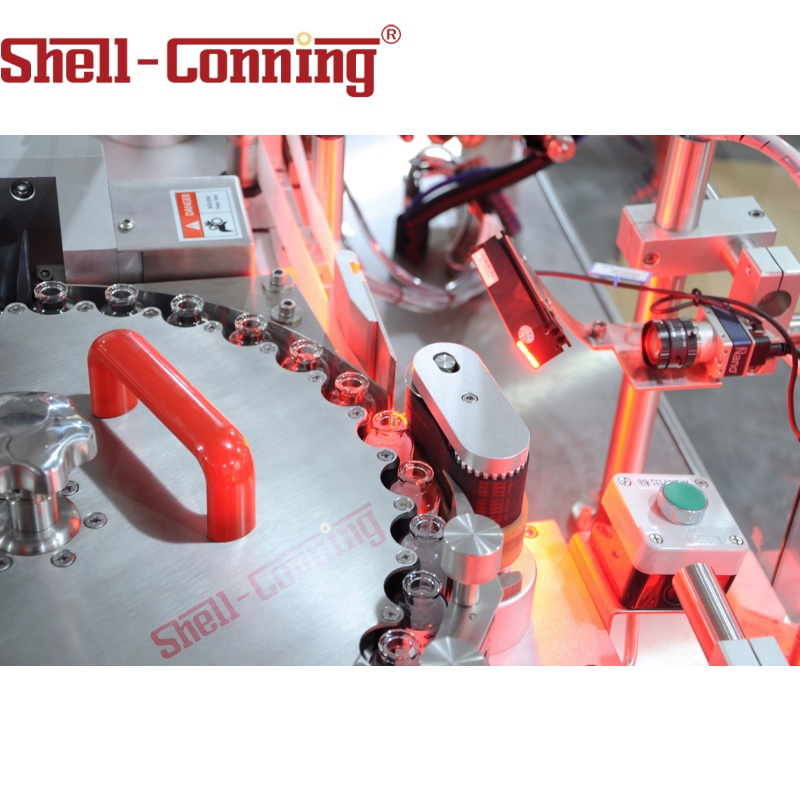 Oral Liquid Ampoule Bottle Production High Speed Rotary Vial Pharmaceutical Labeling Equipment