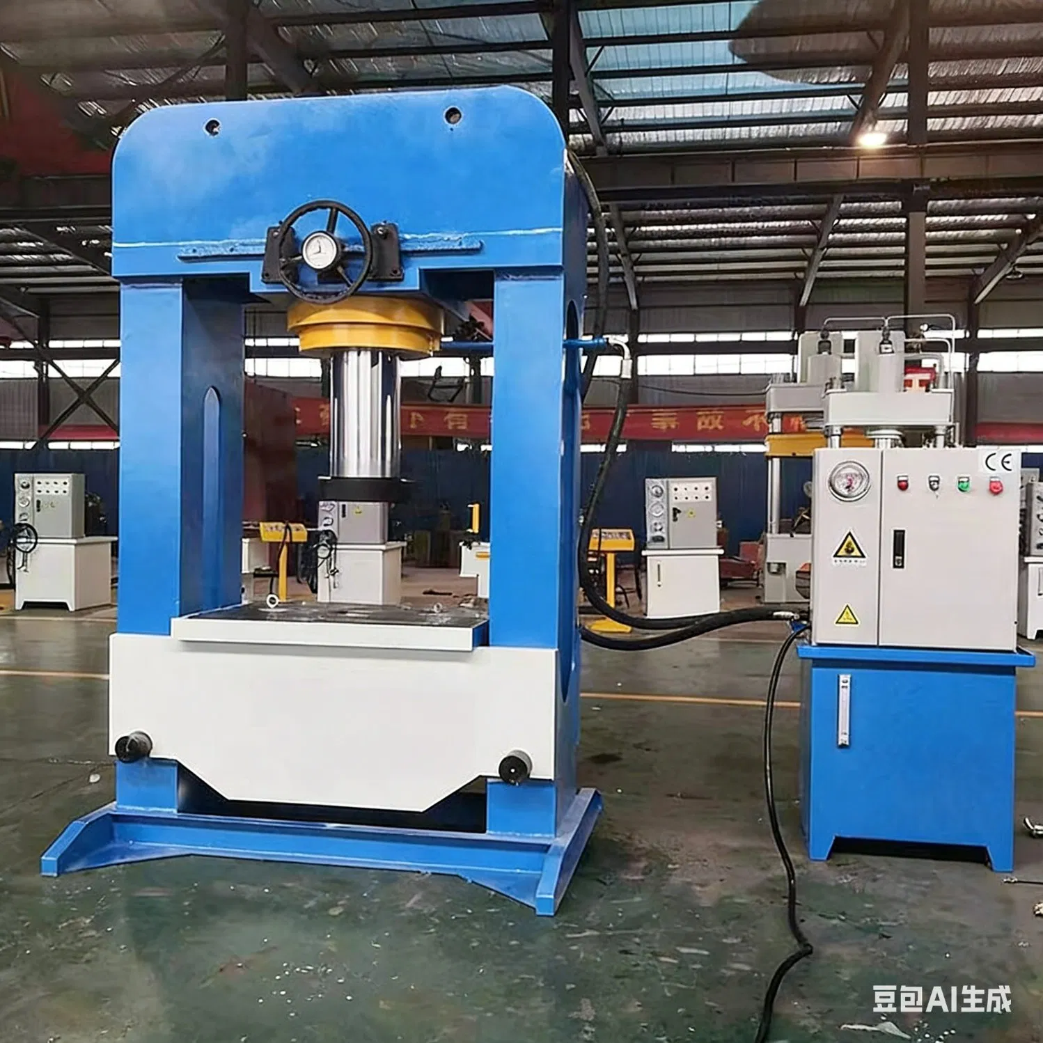 Heavy-Duty Double Column Hydraulic Press for Industrial Use