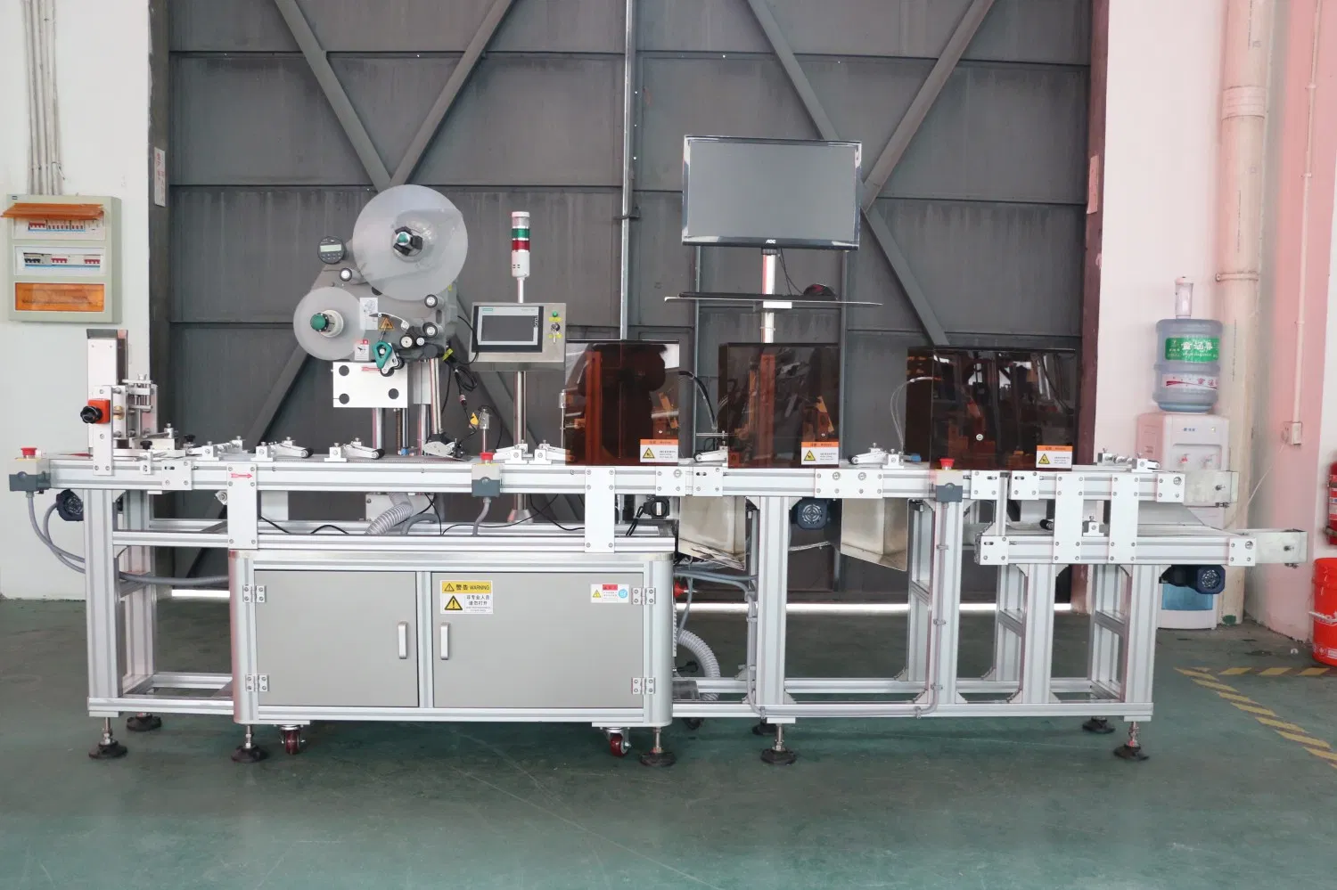 Auto Self-Adhesive Labeling Machine for Unformed Cartons Tag Paging Labeler