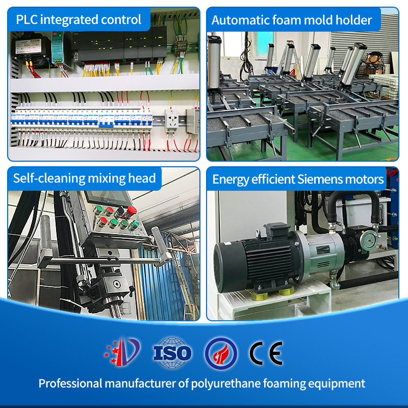 Culture Stone Add Powder Multi-Color PU Machine Polyurethane Foam Filling Machine