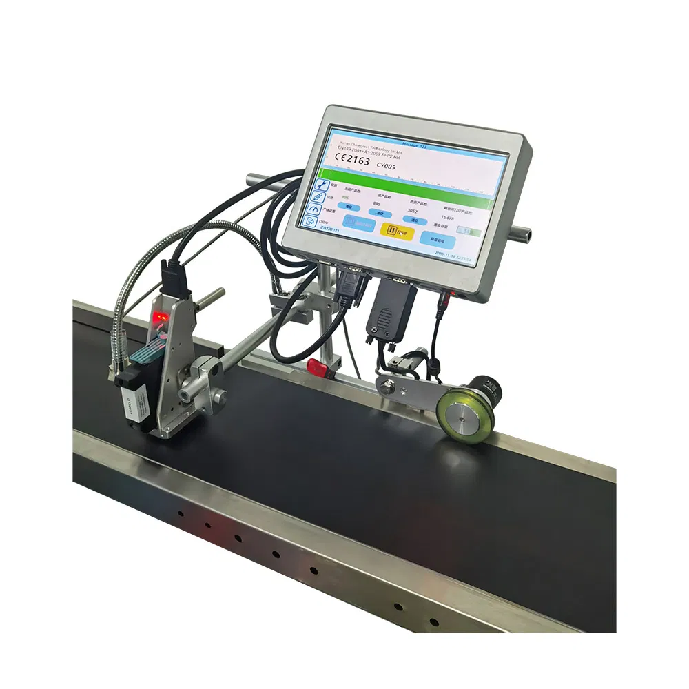 Automatic Expiry Date Printer Tij Inkjet Printer Online 9 Inch Date Coding Machine