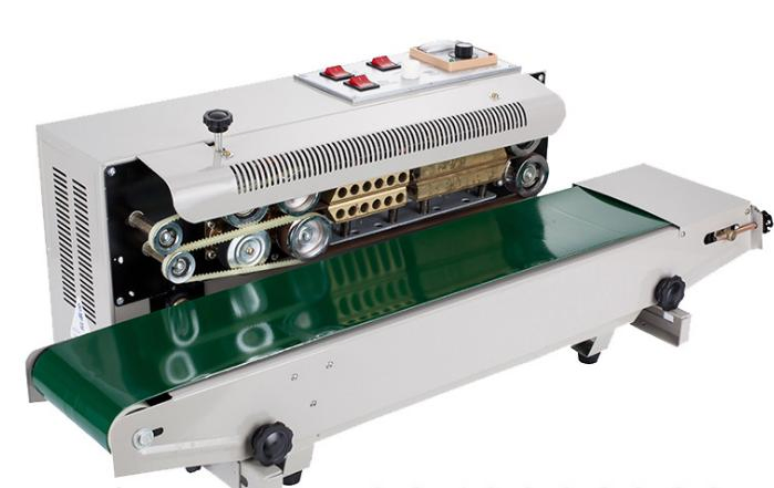 Vertical Continuous Band Sealing Machine for Aluminium Plastic Bags Sealer