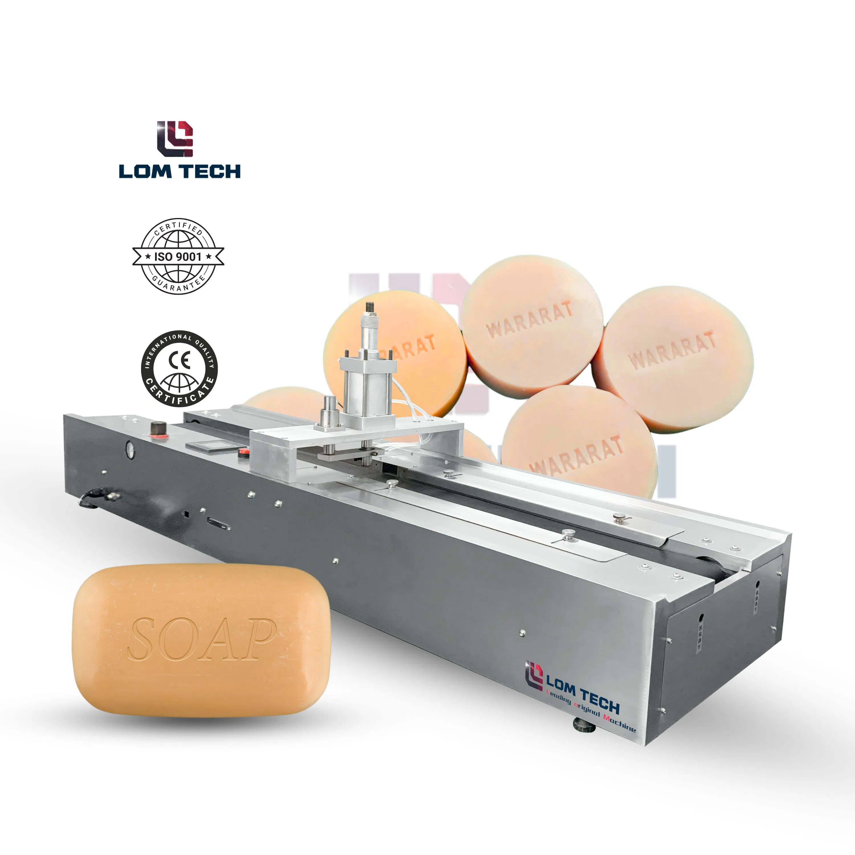 Professional Soap Stamp Press with Adjustable Depth Feature