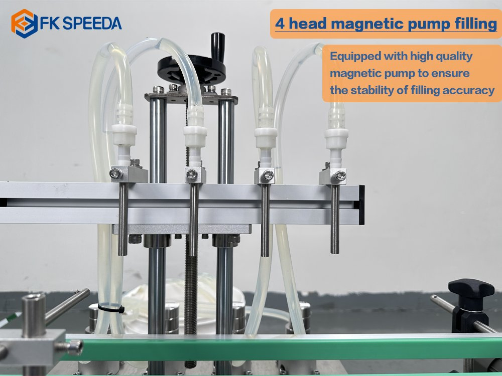 Automatic Desktop Drinking Water Bottle Liquid Filling Capping and Labeling Machine Production Line