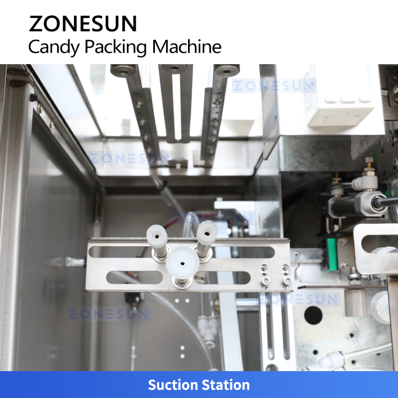 Zonesun Zs-Afs04c Automatic Premade Stand up Pouch Zipper Bag Candy Granule Multi-Head Weigher Filling and Sealing Machine for Snack Food Packaging