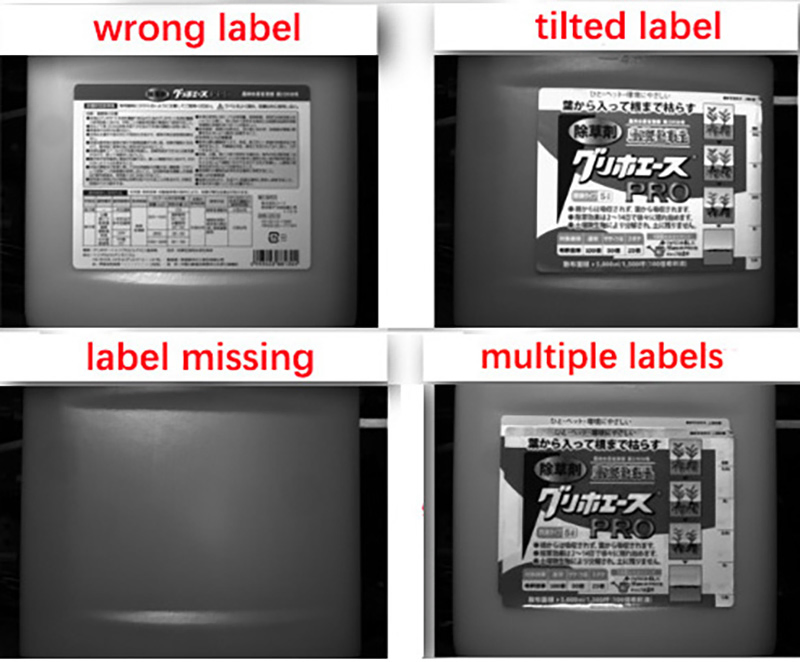 Bottle Labelling Inkjet Coding Inspection Error Detection Machine Online Automatic