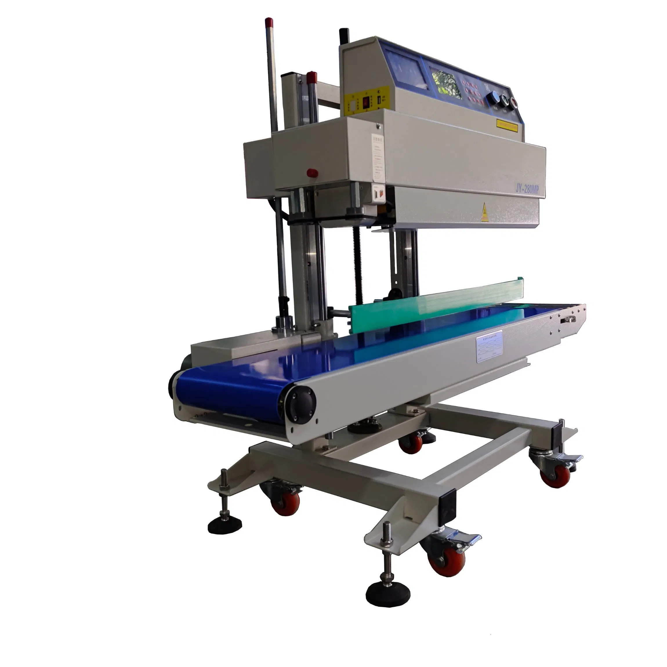 Vertical Continuous Band Sealing Machine for Aluminium Plastic Bags Sealer