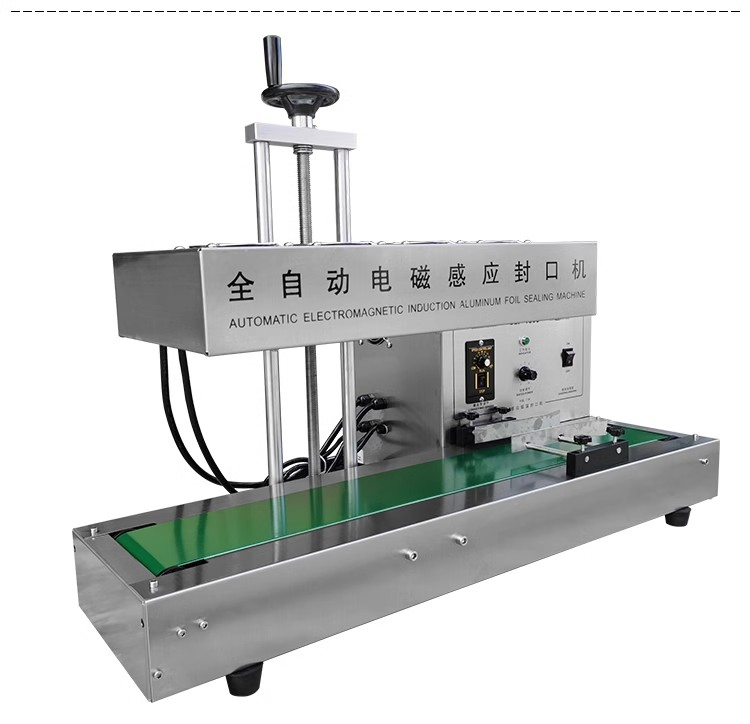 Fully Automatic Electromagnetic Induction Aluminum Foil Sealing Machine 2100W High-Power with a Thickened Stainless Steel Body