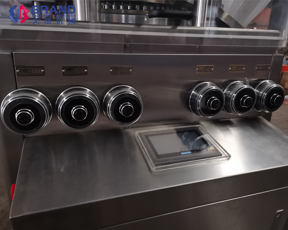 High-Pressure Hydraulic Rotary Tablet Press for Dishwasher Cleaner