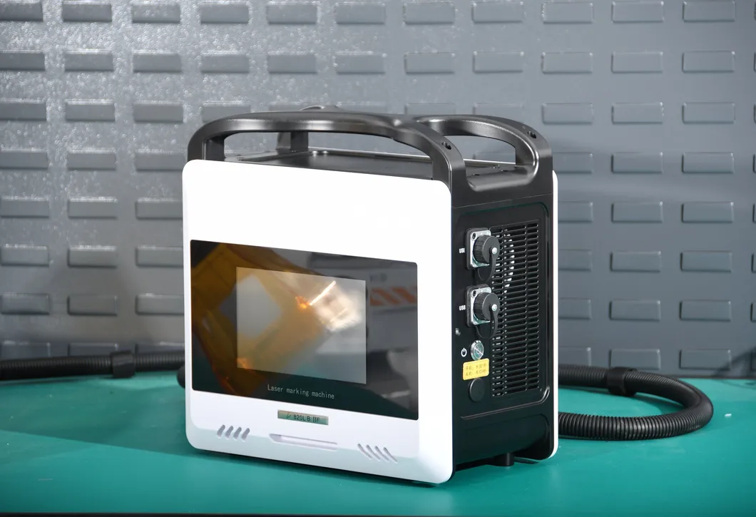 Handheld fiber laser marking machine view 2