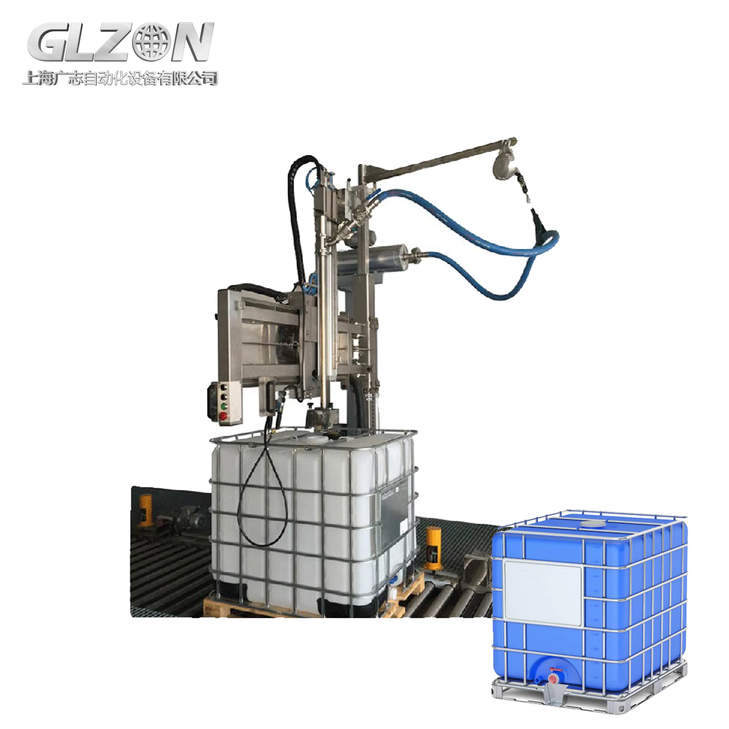 Reliable Chemical and Liquid IBC Tote Filling System