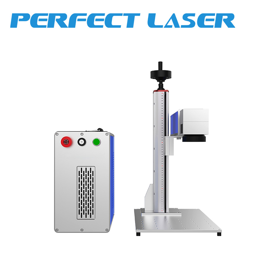 Perfect Laser - 20W 30W 50W 100 Watts Desktop Metal Steel Plastic Raycus Jpt Mopa Fiber Laser Engraving Marking Machines
