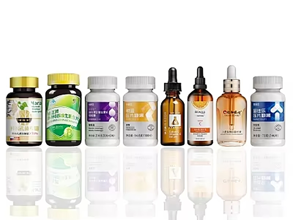 High Precision Automatic Labeling Equipment with Positioning for Plastic Glass Bottles