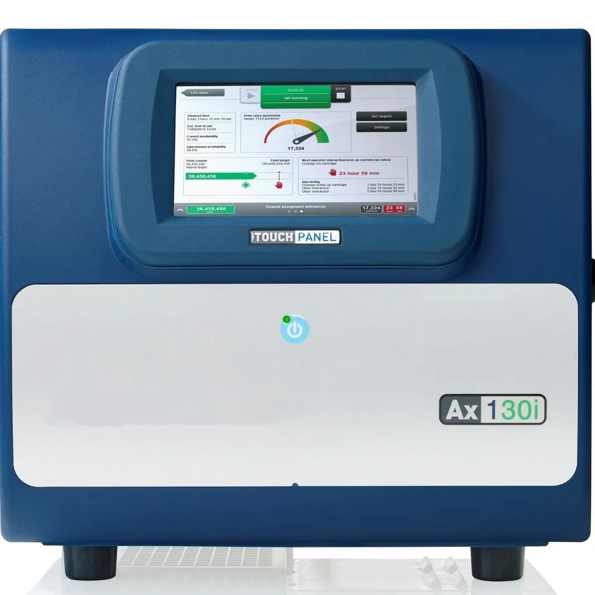 Continuous Inkjet Printing Machine for Tin Can Coding Expiry Date