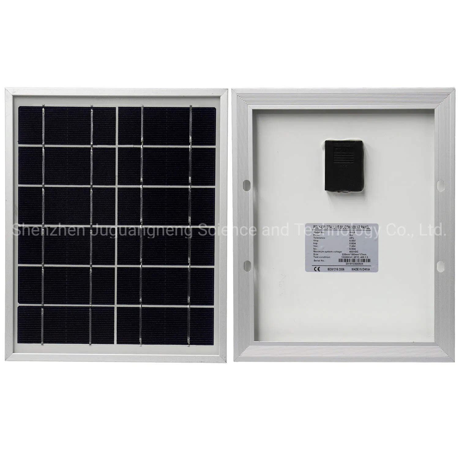 Customized 5V Solar Panel Phone Charger with Aluminum Frame for Mobile Devices