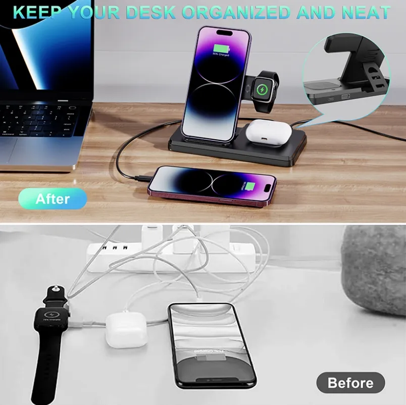 Wireless Charger Station 8