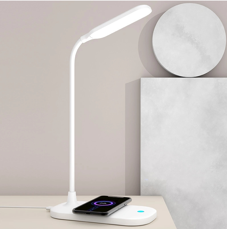 Pen Holder Table Lamp 10W Fast Charging Wireless Charger