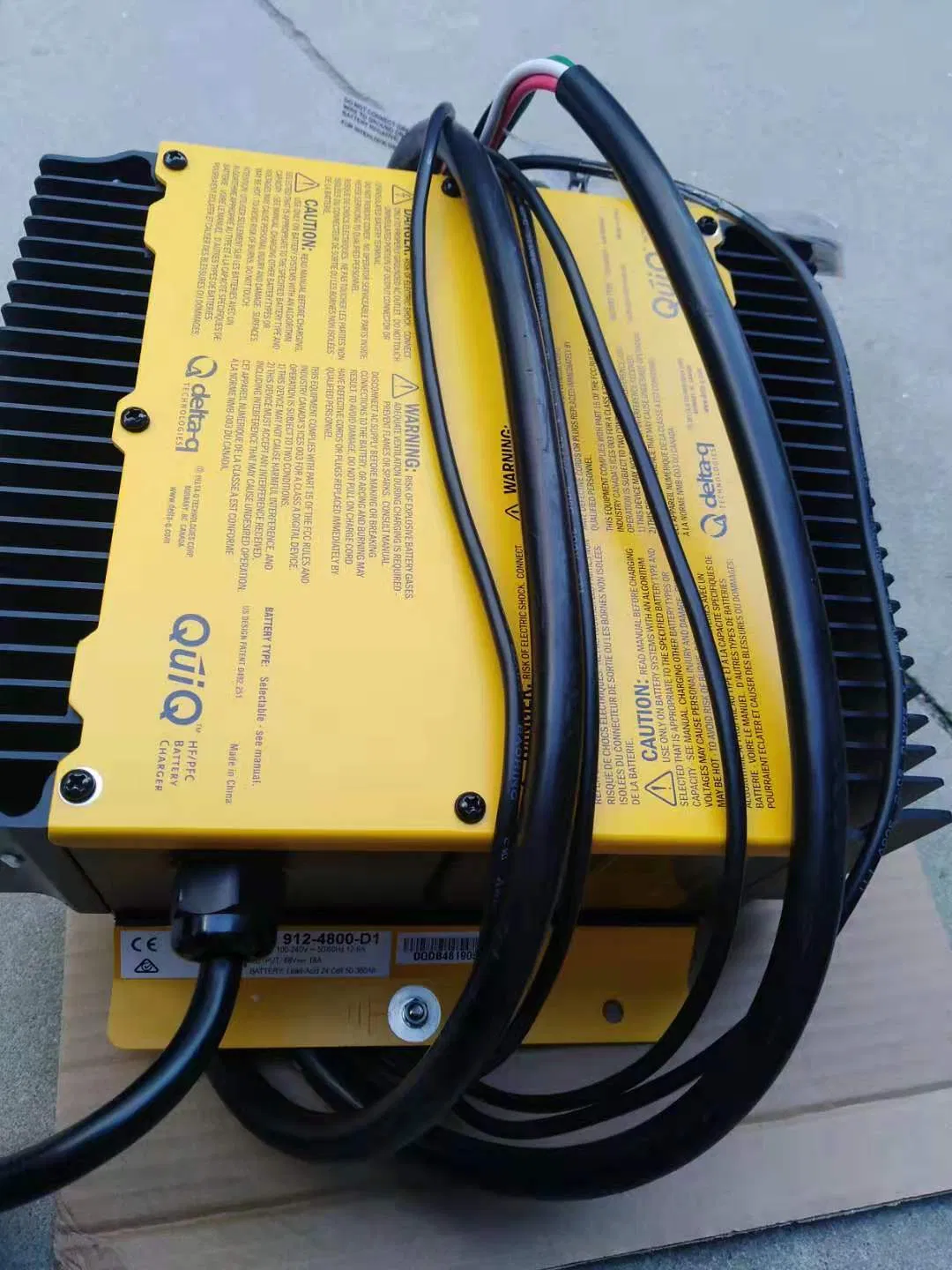 Delta-Q Quiq Onboard 48V Battery Charger 912-4800 Golf Cart, Washing Machine Lift