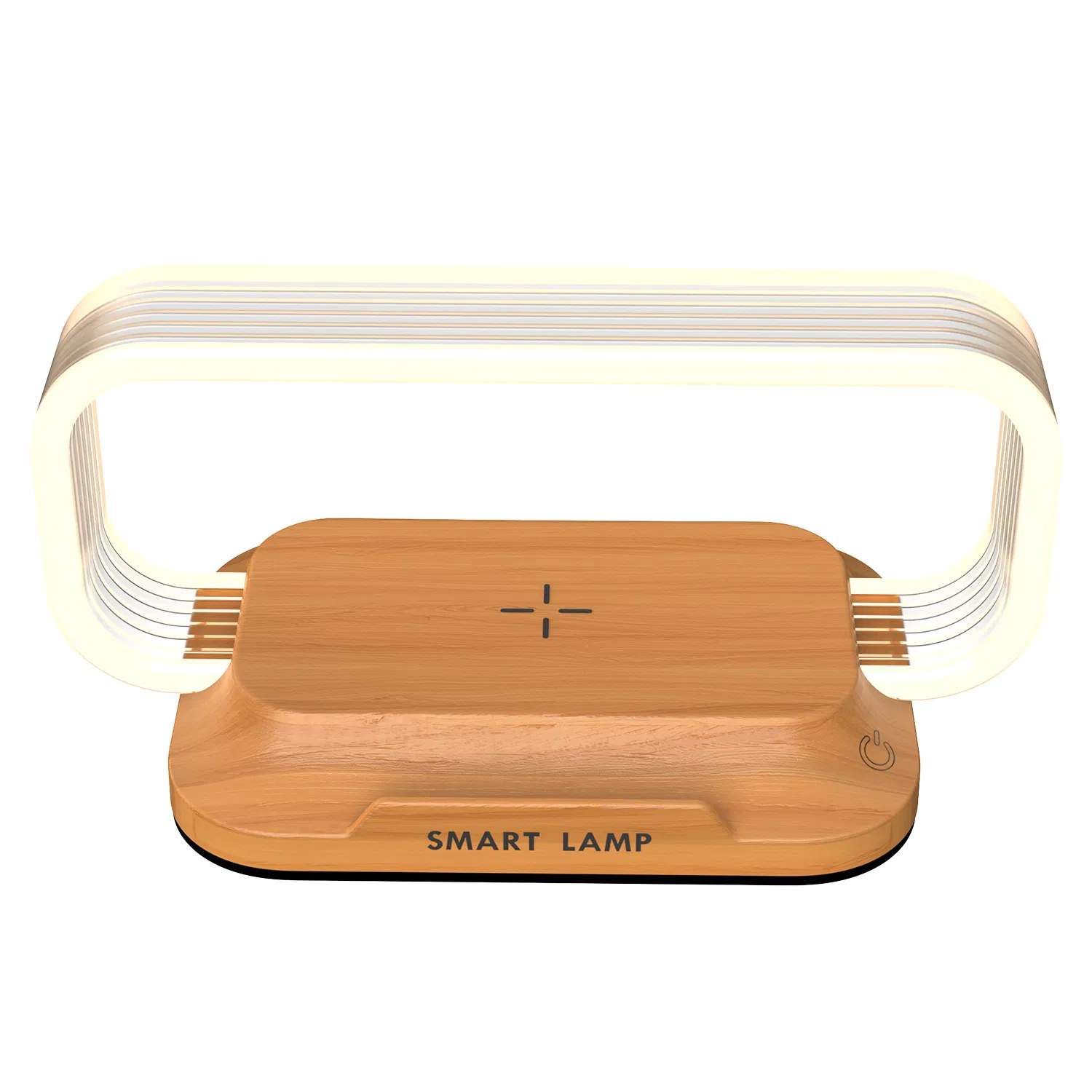 2 in 1 Modern Foldable Touch Control LED Light Lamp 15W Mobile Phone Wireless Charger for iPhone Android