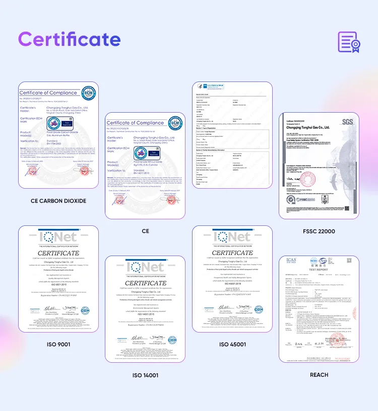 Certificates