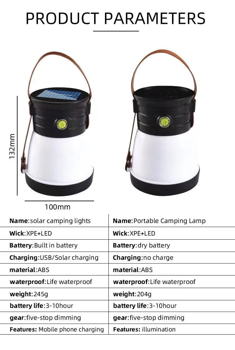 Solar LED Camping Lantern