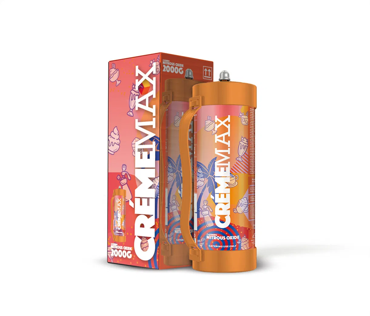 Kitchen Use Whipped Cream Chargers N2o Cartridges for Sale