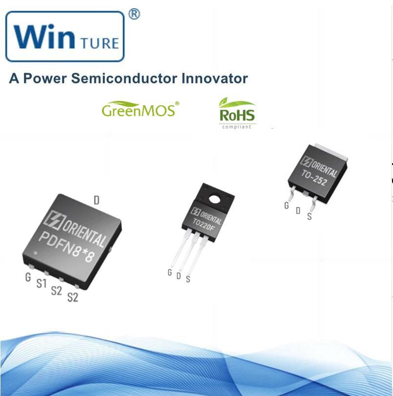 Pd Charger RoHS 1/3 Cost of The Gallium Nitride (GaN) Device in High Frequency Operations Super Si Oss65r340df To252 Mosfet