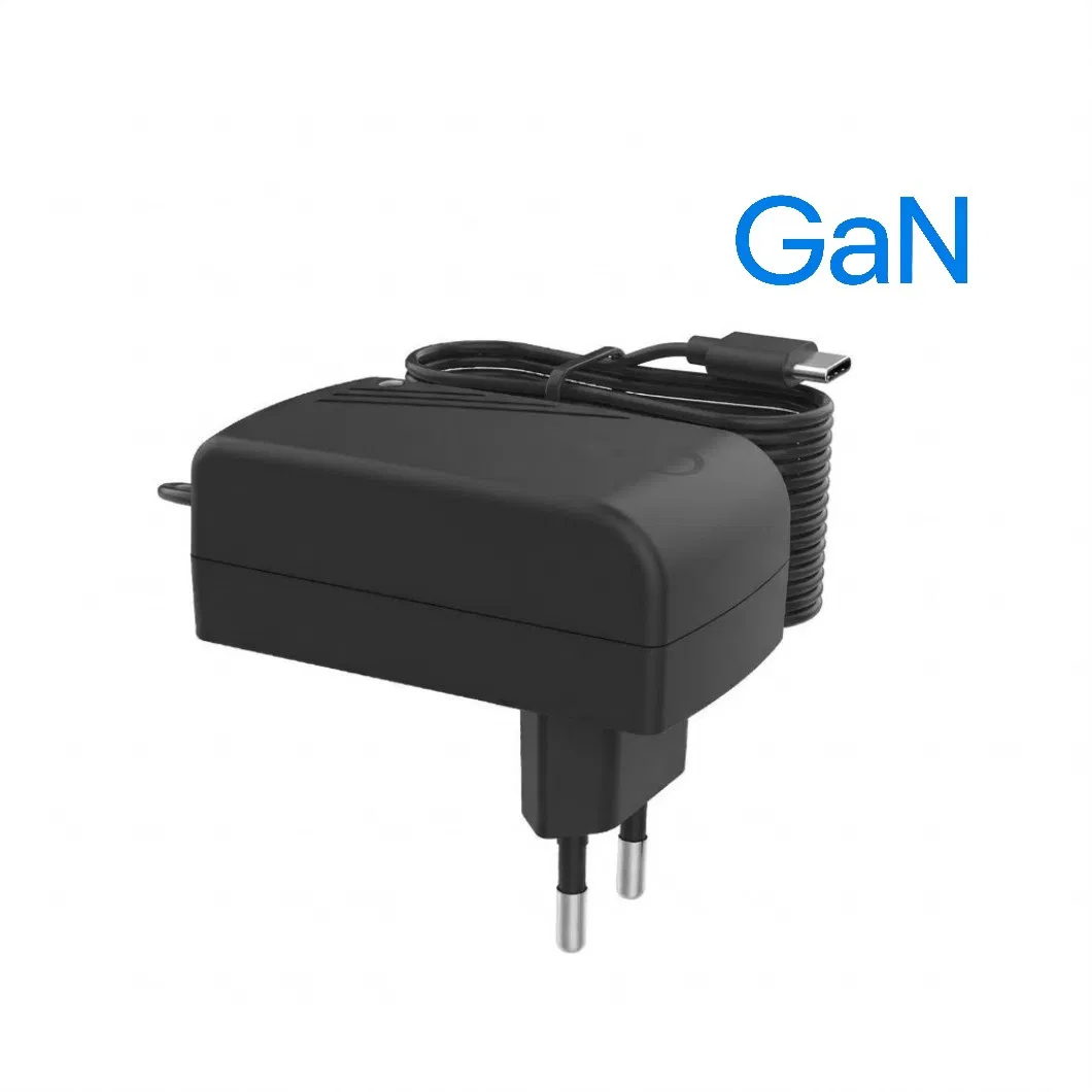 27W GaN USB-C Pd Power Adapter 5.1V 5A PSE Japan Plug for Industrial Equipment and Control Systems