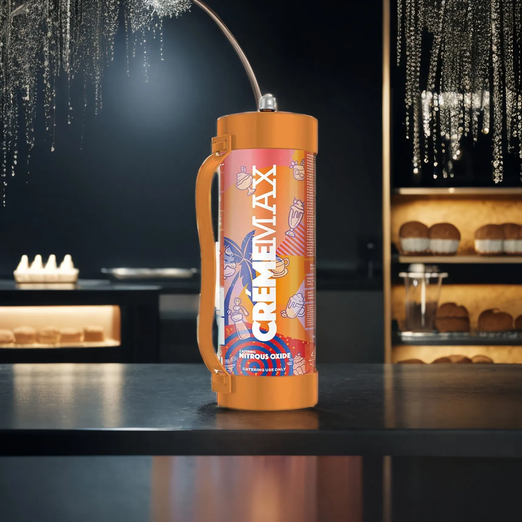 Smart Exotic Fast Gas Whip N2o Whipped Cream Chargers with Spare Parts