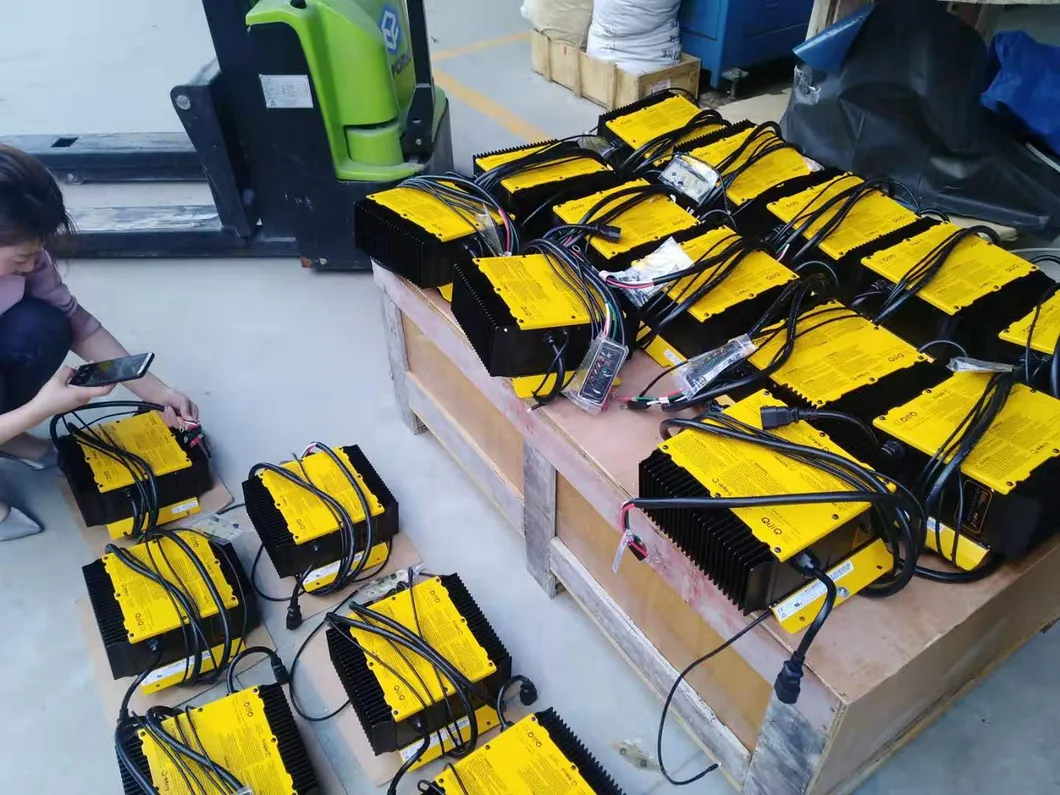 Delta Q Charger 48V 18A Front