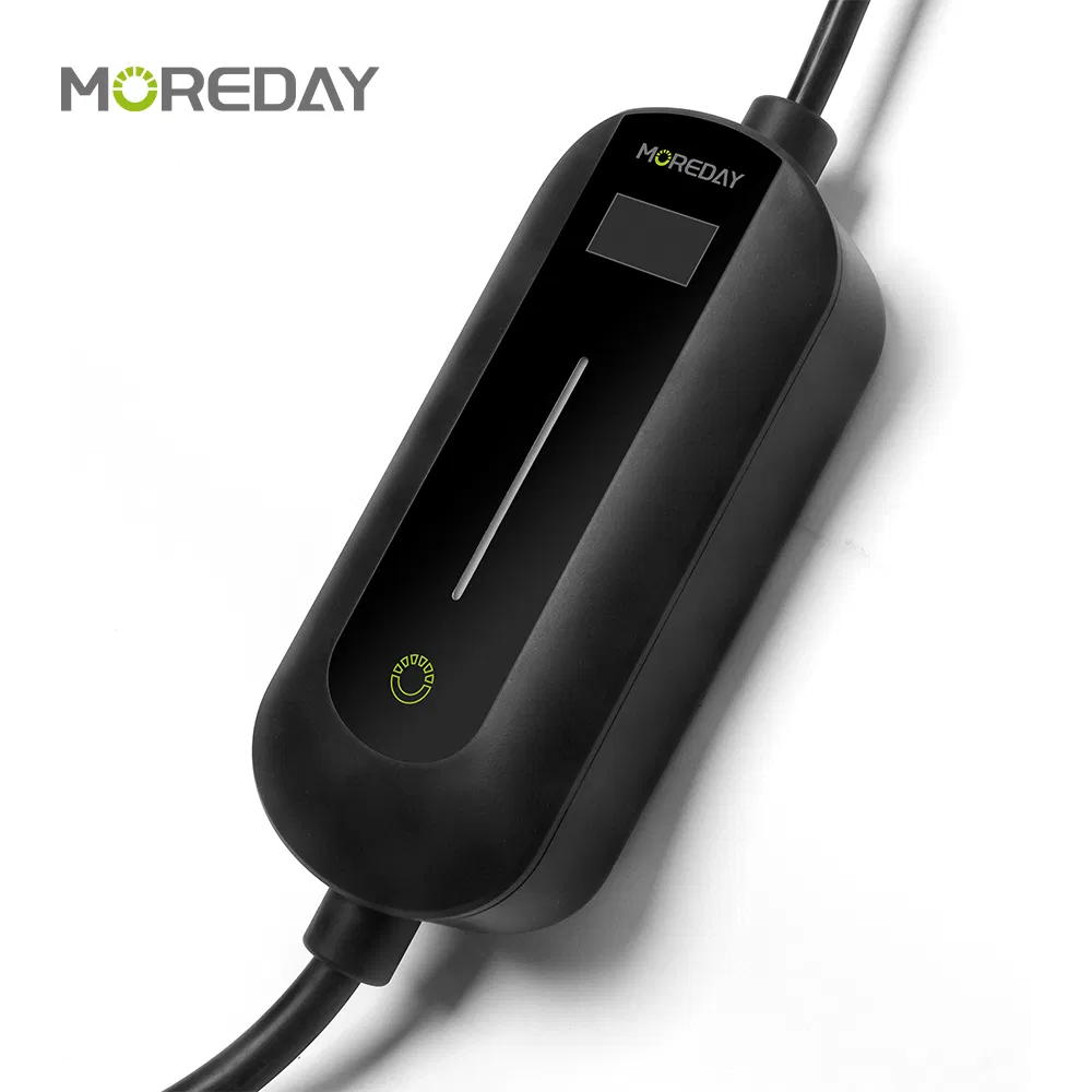 22kw Portable EV Charger Type 2 Plug with 5m Cables 3phase 32A Mobile Electric Car Charger