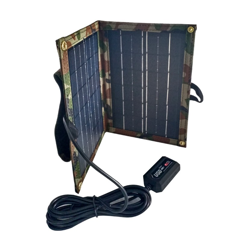 Wholesale Waterproof Outdoor Camping Foldable Portable Solar Panel Charger for Smartphone Laptop PSP Camera