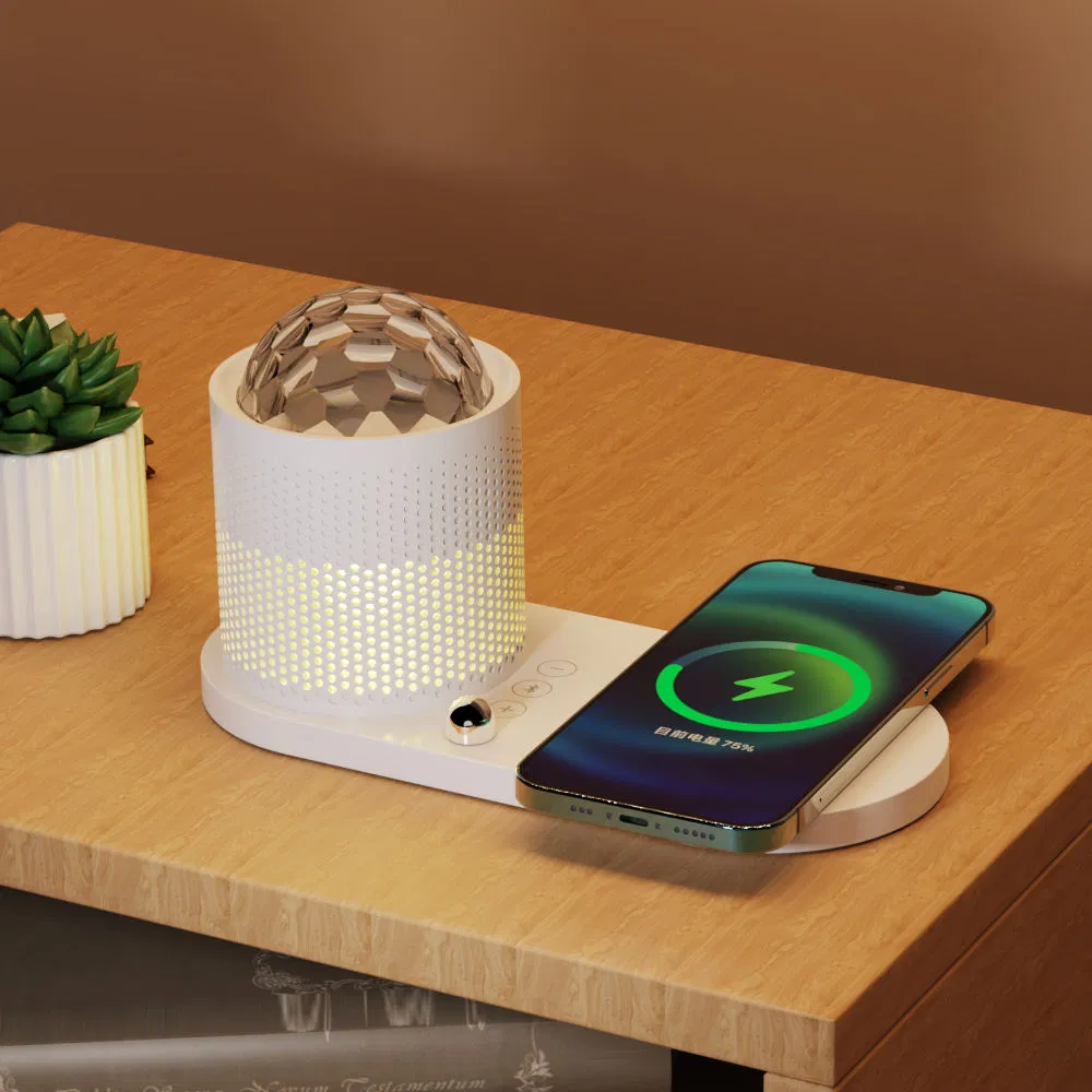 Creative Mobile Phone Wireless Charger Bluetooth Starry Sky Light