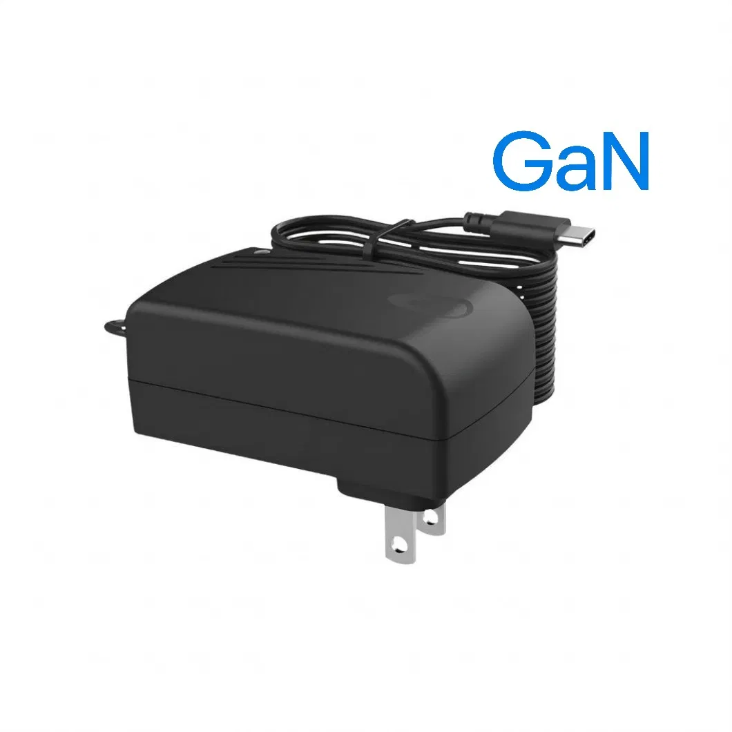 27W GaN USB-C Pd AC DC Adapter 5.1V 5A PSE Japan Plug for IoT Smart Devices and Electronics