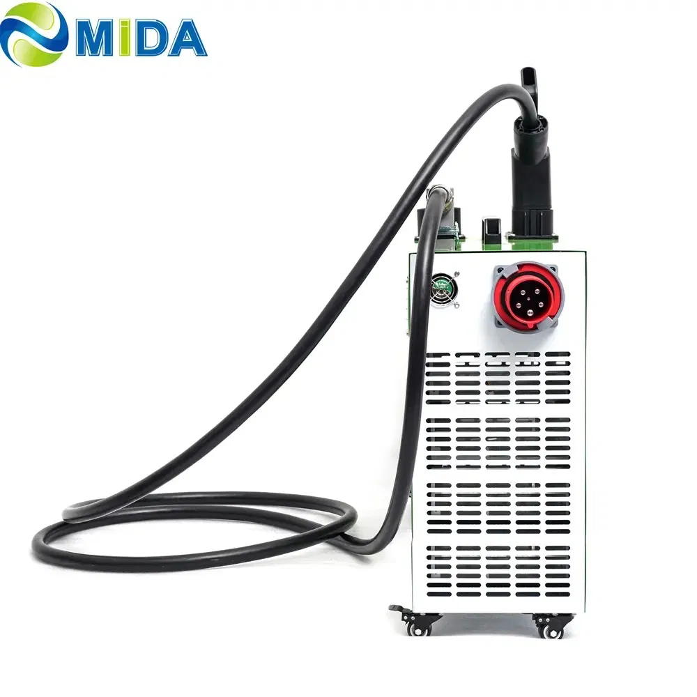 60kw Portable DC Charger Charging Station Fast EV Charger with CCS Chademo