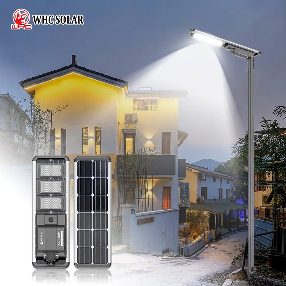 Whc High Quality Efficient Energy-Saving Garden Light Waterproof Outdoor Solar Street Light