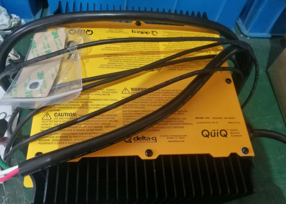 Delta-Q Quiq Onboard 48V Battery Charger 912-4800 Golf Cart, Washing Machine Lift