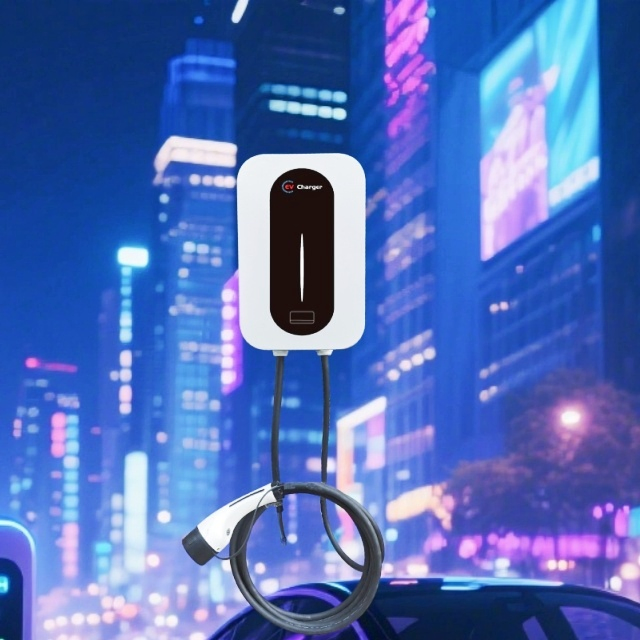Fast Charging Chaoxiang Cxe-A07b 7kw Wall-Mounted EV Charger