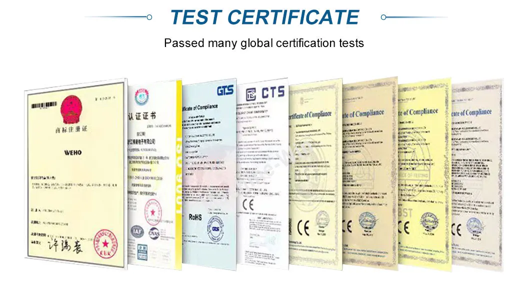 Product Certifications