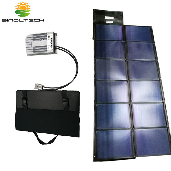 Sinoltech Un Supply Amorphous Silicon 118W Foldable Solar Panel Charger FSC (18) -118