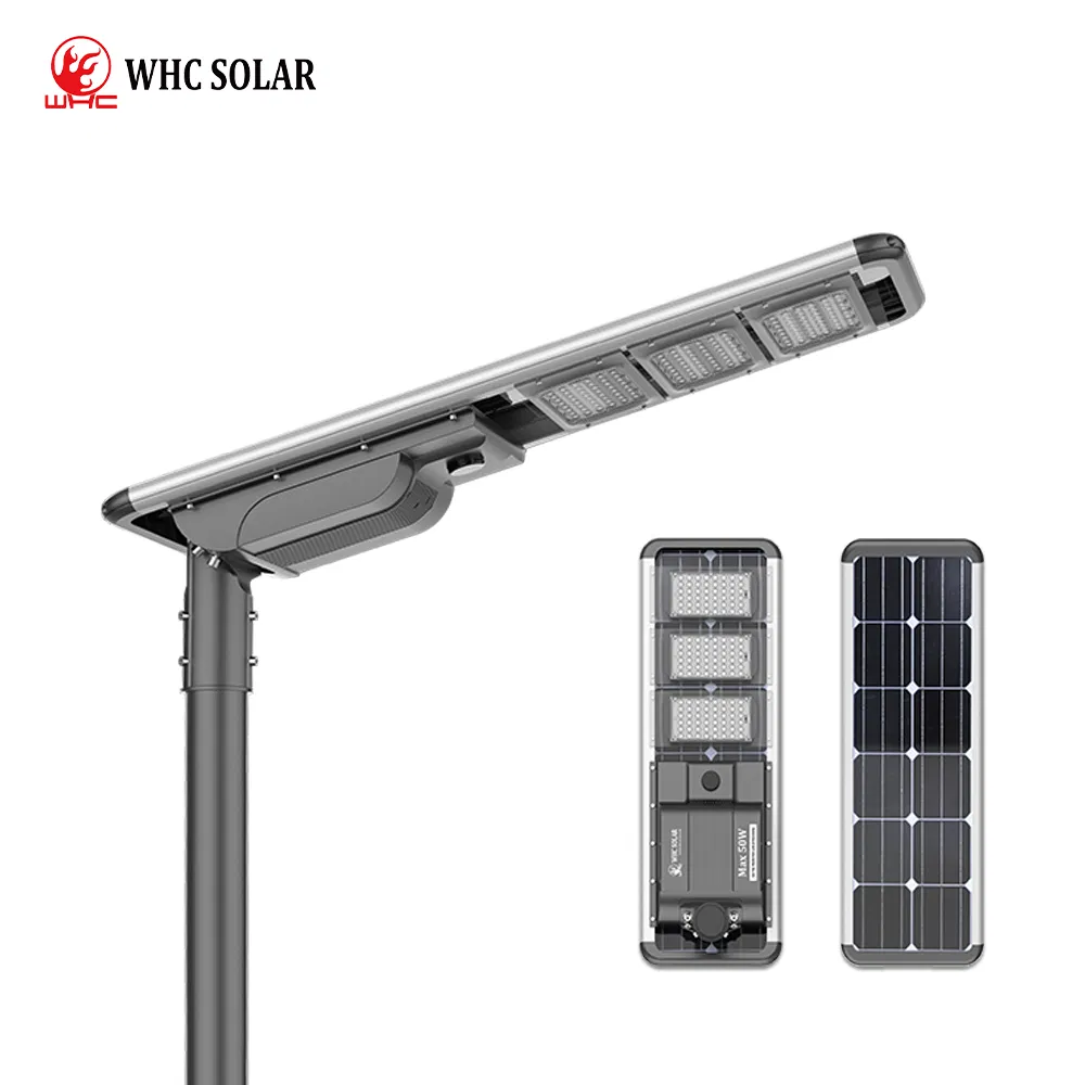 Whc High Quality Efficient Energy-Saving Garden Light Waterproof Outdoor Solar Street Light
