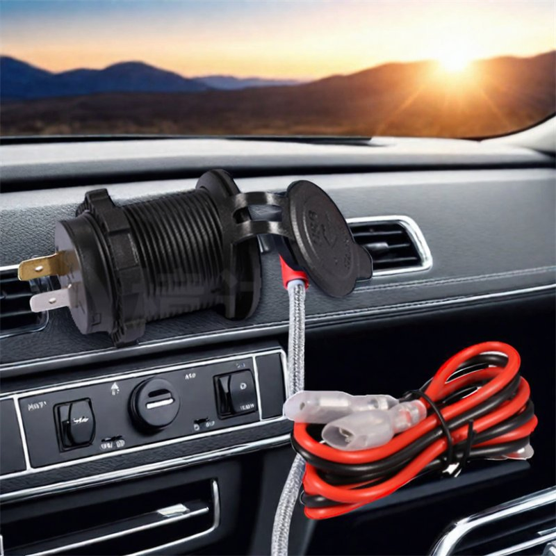 Mini CD-3003 5V Fast Charging Dual Ports USB Car Modified Charger