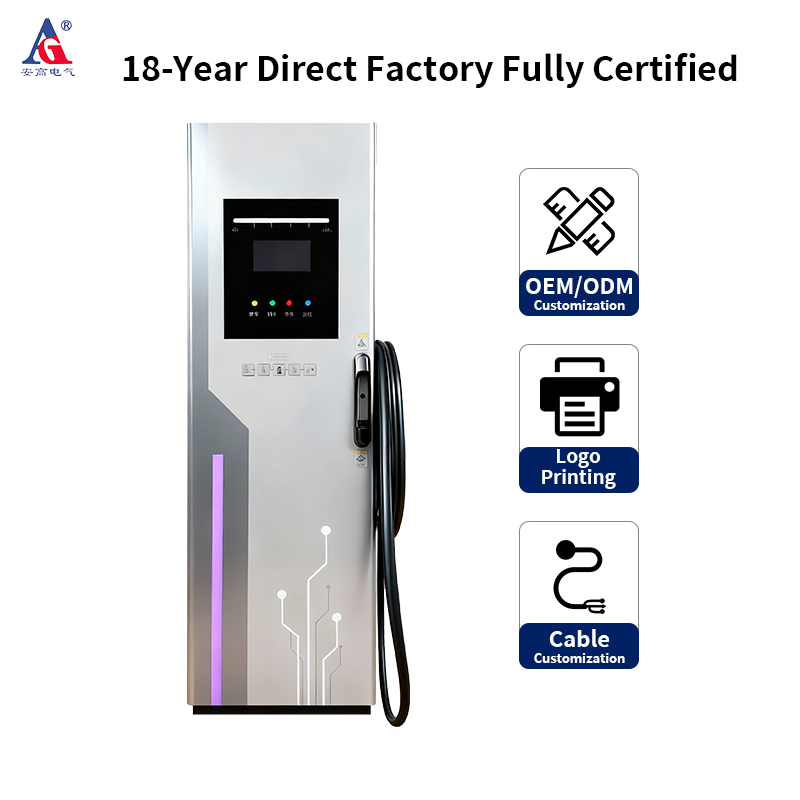 18 Year Source Factory Customized Commercial Ocpp CCS2 Outdoor 60kw 120kw 240kw DC Power Fast EV Fast Electric Vehicle Car Charger