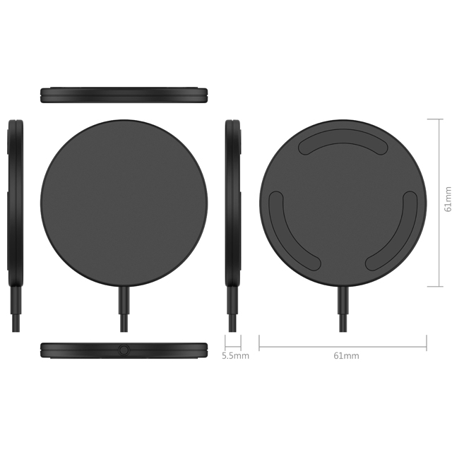 15W Wireless Magsafe Charger Support for iPhone 12 iPhone 12min iPhone 12PRO