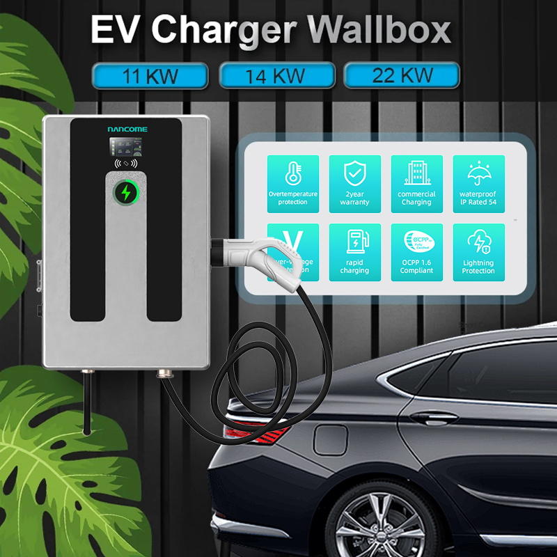 High-Power 30kw CCS Electric Car Charger for Fast Charging
