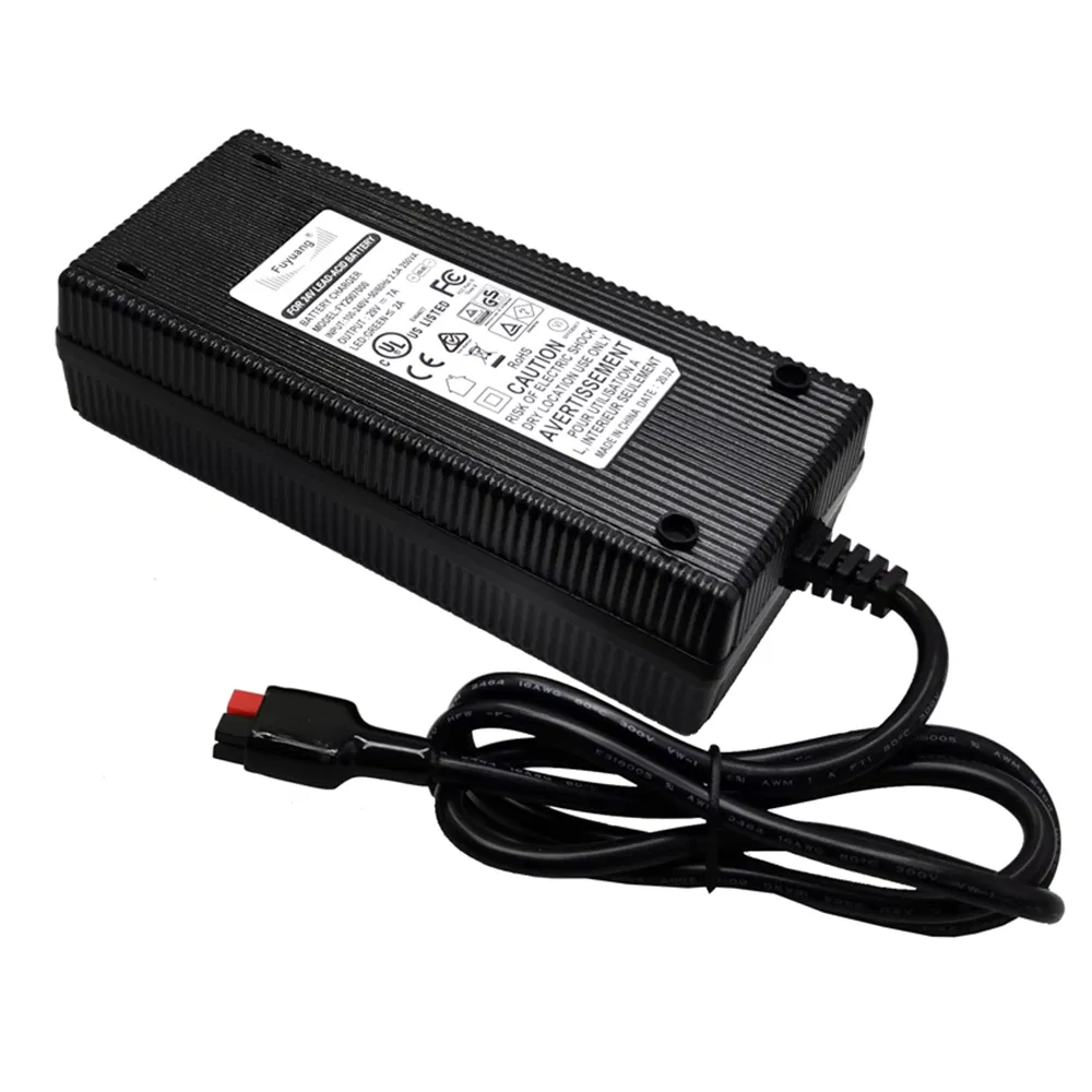 Kc, CE, GS, UL, PSE, SAA Certified Intelligent 29.2V LiFePO4 294V 5A Li Ion Battery Charger 24V LFP LiFePO4 Battery Charger