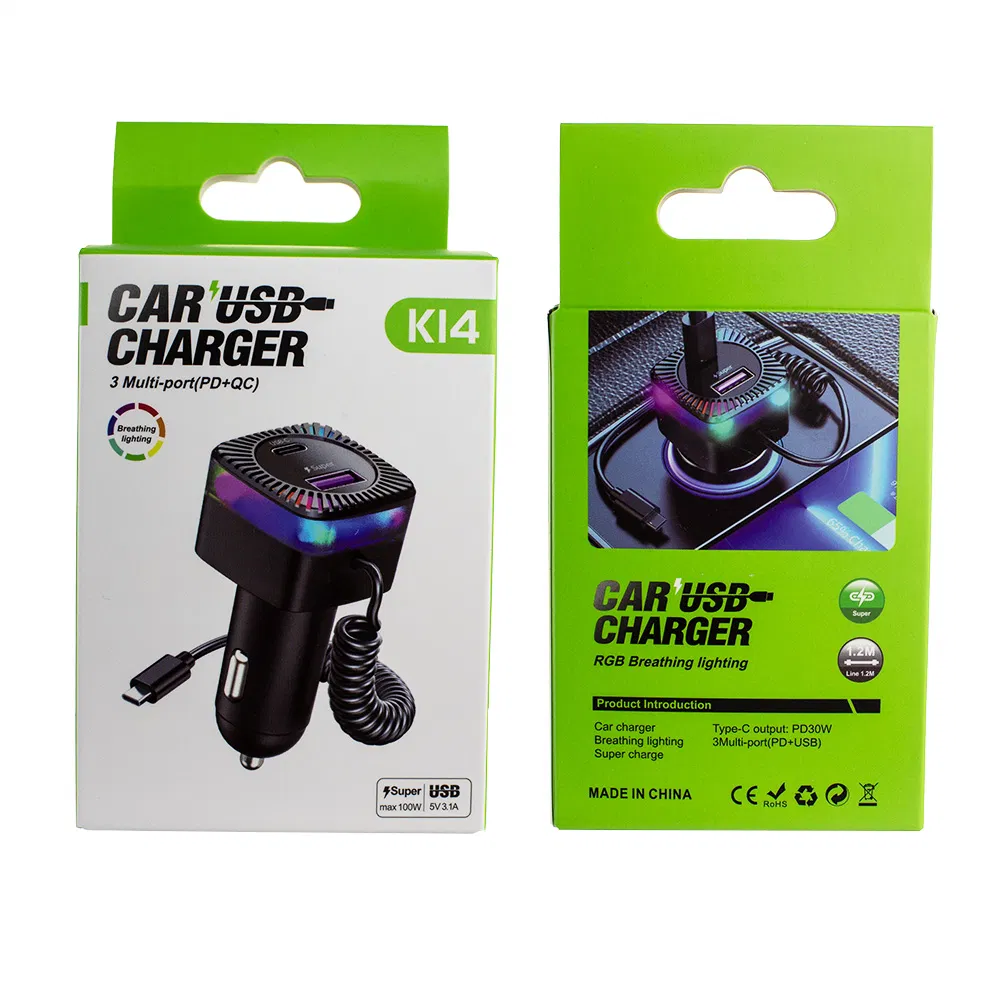 100W Car Charger Main View