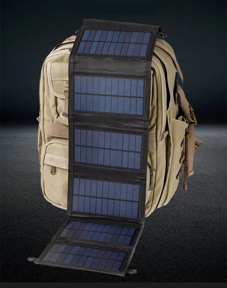 Solar Panel Unfolded